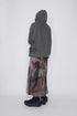 Mayte × Cycle ECHO STAR WASHED ZIP-UP HOODIE -CHARCOAL-